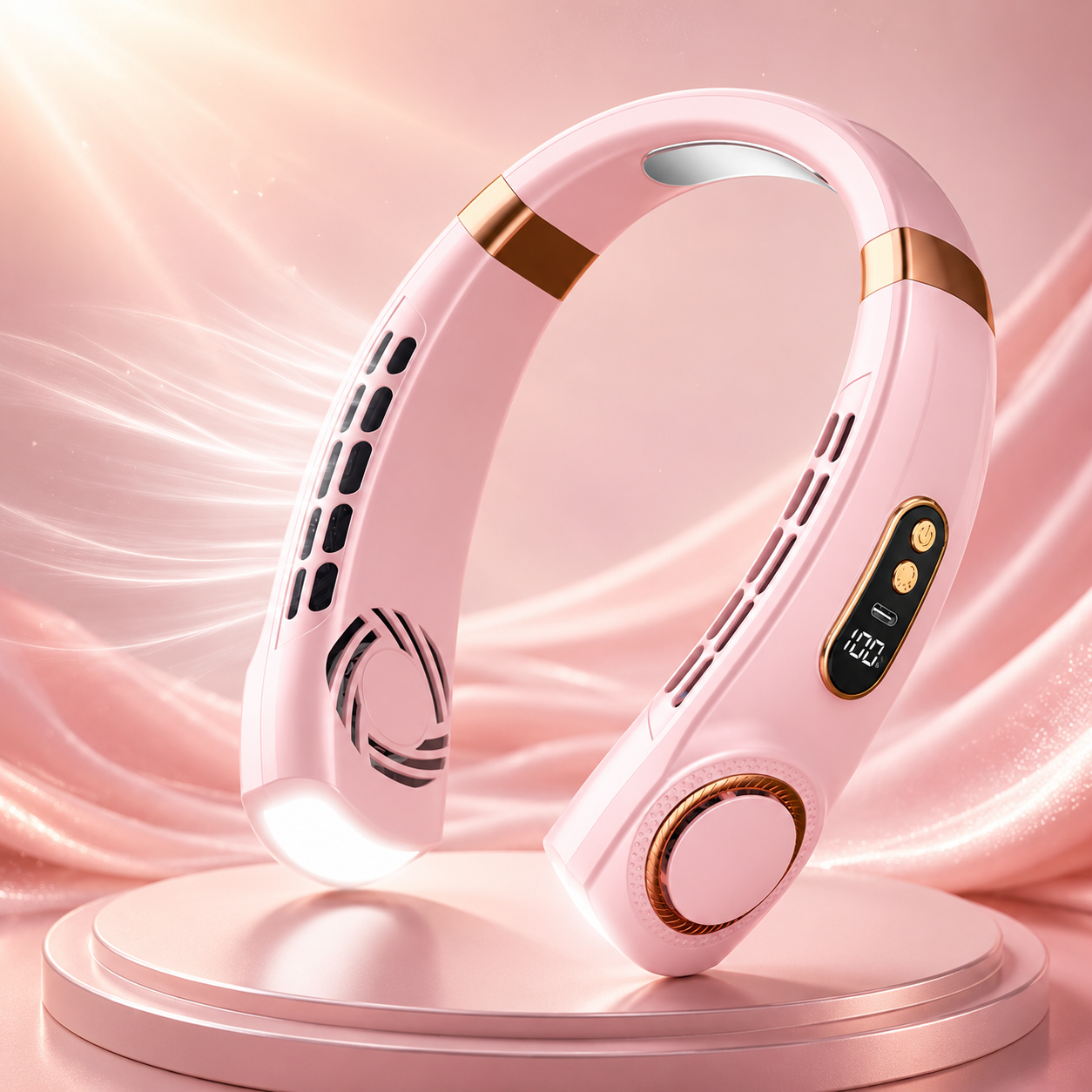 Portable Neck Fan – Hands-Free Cooling Anywhere