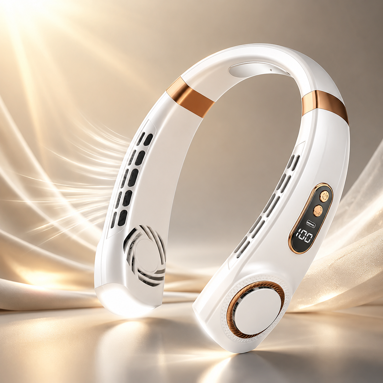 Portable Neck Fan – Hands-Free Cooling Anywhere